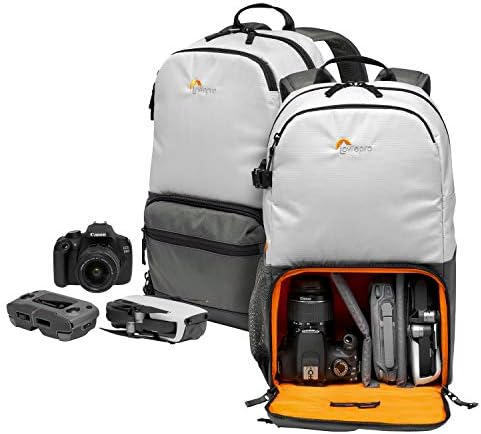 Lowepro LP37236-PWW Truckee BP 200 LX Outdoor Camera Backpack, Fits 13 inch Tablet,for Compact DSLR/Mirrorless, for Sony, Canon, Nikon, 1-2 Lenses, Gimbal, Video Drone, DJI, Osmo, Mavic, Light Grey