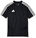adidas Tiro 19 Maillot Mixte Enfant, Noir/Blanc, 13-14A