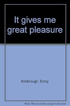 Hardcover It Gives Me Great Pleasure Book