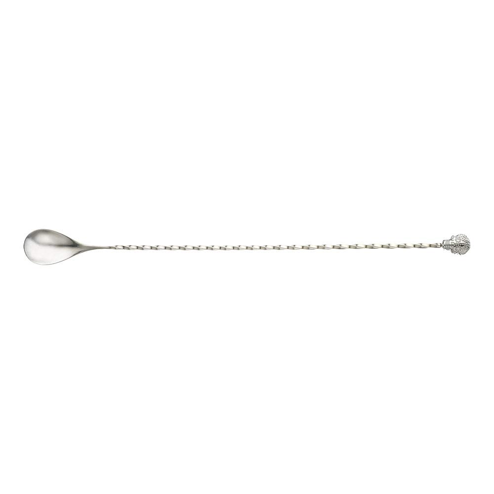Barfly Bar Spoon Cocktail Stirrer 33 cm Sugar Skull End Stainless Steel