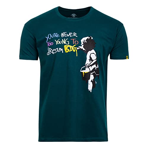 Road 96 T-Shirt "Dream Big" Petrol Size XL