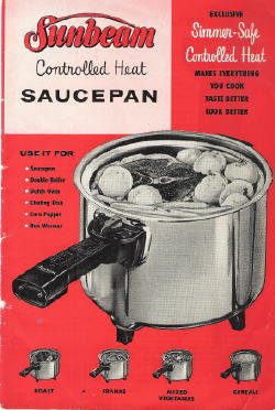 Sunbeam Controlled Heat Saucepan
