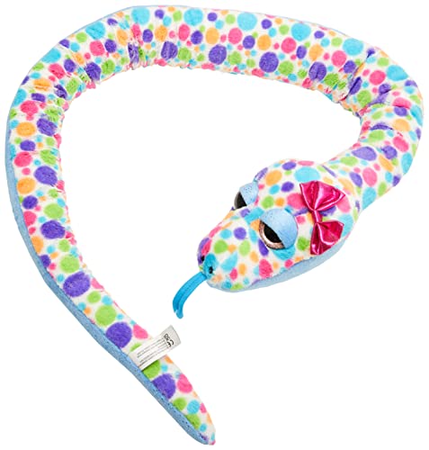 Wild Republic Serpent Sweet and Sassy pointilée Polka Dot, Peluche, 137 cm, 16753, Multicolore