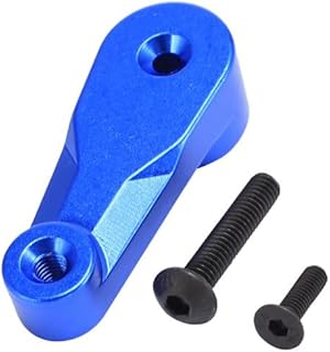 C32217BLUE Alloy Machined Steering Servo Horn for Axial SCX6