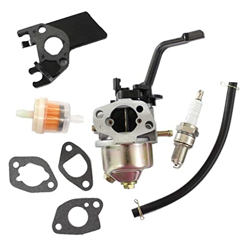HURI Carburettor with Gasket Petrol Filter Suitable for Matrix PG 3010-F Power Generator Generator