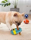 Remedare Bully Stick Halter für Hunde Leckerlihalter Futterspender Spielzeug für 4.5-25 kg Hunde Verhindern Ersticken Sicherheitsvorrichtung, Grün