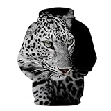Sweat à capuche 3D : design innovant, tendance, motifs uniques et intéressants au choix, tels que galaxie, espace, abstrait, drôle, animaux, loup, lion, peinture, paysage, palmier, requin, pizza, chat, feu, géométrique, fumée, graphiques de Noël, etc.