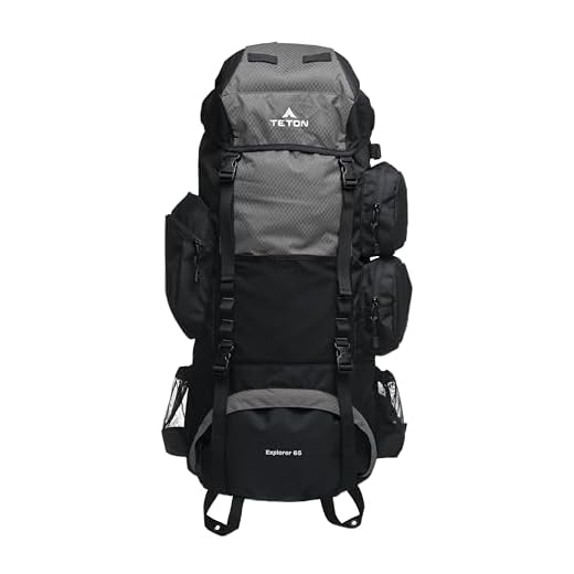 Teton 65L Explorer Internal Frame Backpack