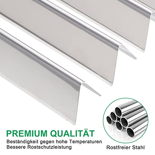 WELL GRILL 38.9 cm 7635 Stainless Steel Flavorizer Bars Heat Plates Flame Plates for Weber Spirit E-210 E-220 S-210 S-220 (2013-2017) - Image 3