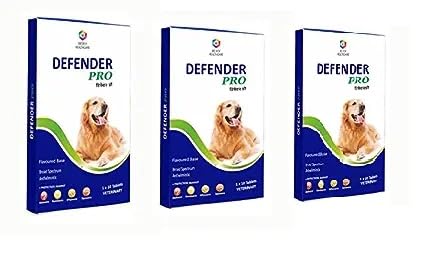 Medfly Defender Pro Deworming Tablet for Dogs of All Life Stages (Pack of 3) | Natural & Herbal Ingredients | Effective Formula to Kill & Expel Parasites | 10 Tablets per Pack (B0CF51QR53) Amazon Price History, Amazon Price Tracker