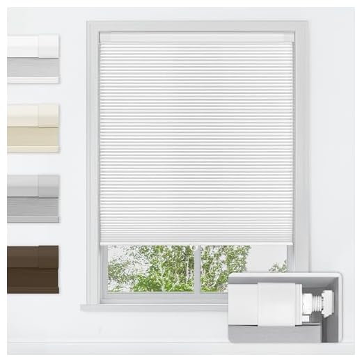Cordless Cellular Shades for Easy Installation