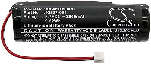 Replacement Battery for Wahl Designer, Legend, Magic Clip Machine Senior, Senior Cordless, Sterling 4, Super Taper Cordless Part NO 93837-200 2600mAh/3.7V