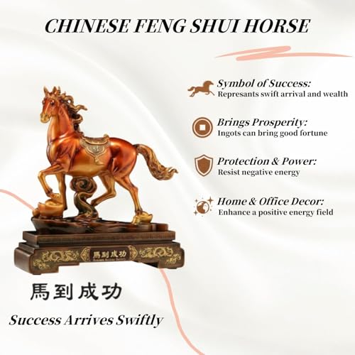 Statue de Cheval 2026 : Cadeau Idéal de Prospérité et Succès