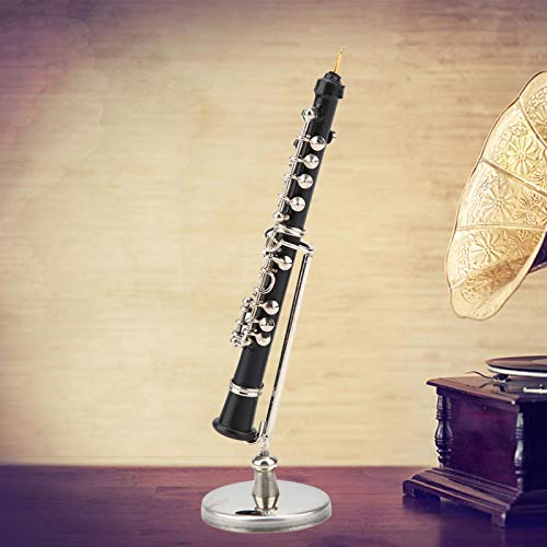 Kupfer Klarinette Miniatur Oboe Modell Miniatur Puppenhaus Modell Miniatur Klarinette Geburtstagsgeschenk Weihnachtsdekoration