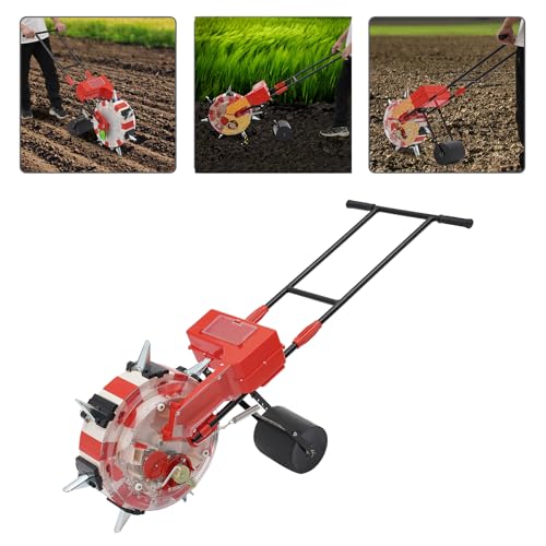 Roller Seeding Hand Push Seeder Garden Seeder miniatura 4
