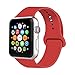 IYOU Sport Band Compatible with Watch Band 38MM 42MM, Soft Silicone Replacement Sport Strap Compatible with 2018 Watch Series 4/3/2/1