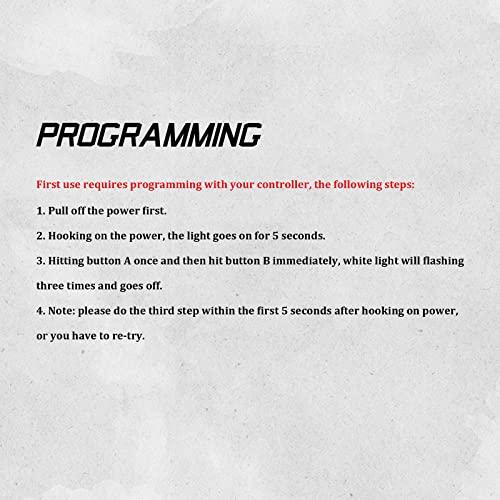 image for Kingshowstar 4 Key LED RF Remote Control Only for Kingshowstar Motorcy