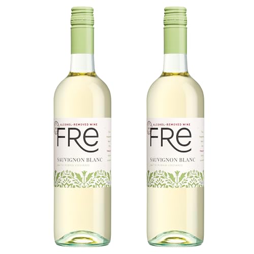 Sutter Home Fre Sauvignon Blanc from California Vineyards - Tropical Flavors Mingled with Fresh Acidity (2 Pack, Sauvignon Blanc)