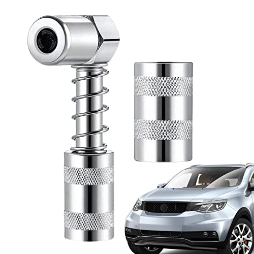 graxa bloqueio e lubrificação,Adaptador graxa 90 graus com mangas - 3 encaixes ferramentas graxa âng