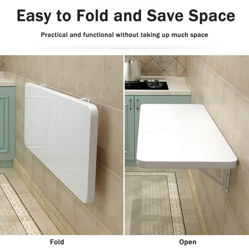 Table de cuisine murale pliante pour optimiser les petits espaces - 5