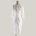 Overdose Vestidos Mujer Casual Sexy Flaco Encaje Bodycon LáPiz Vaina CóCtel Vestido...