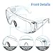 NASUM Plegable Gafas Protectoras, Gafas de Seguridad, Gafas a Prueba de Polvo,...