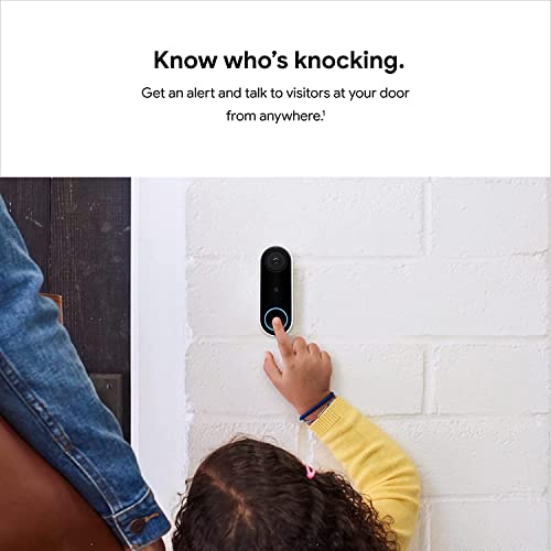 Google Nest Doorbell (Wired, Renewed) — view 2