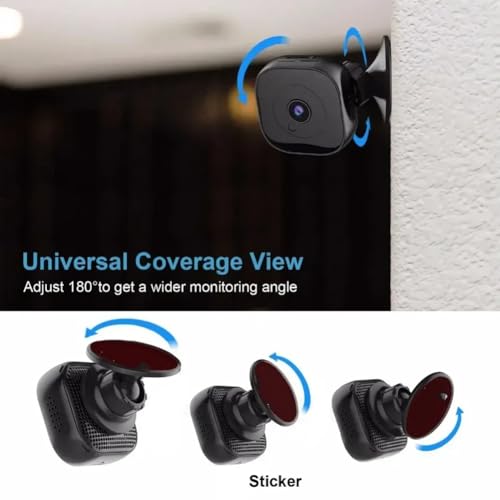 Mini caméra WiFi 1080p HD avec capteur de mouvement dvr remote motion