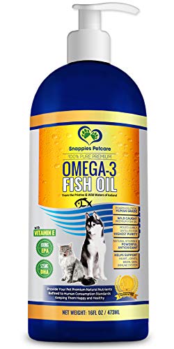 Omega 3 Fish Oil For Dogs and Cats - Wild Icelandic Pure, Odour