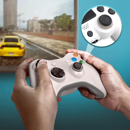 Image of 18 Pieces Precision Control Ring Aim Assist Precision Target Rings Motion Control Compatible with PS4, PS5, Xbox One, Xbox Series X, Switch Pro and Scuf Controller Grips (6 Hard, 6 Soft and 6 Easy)