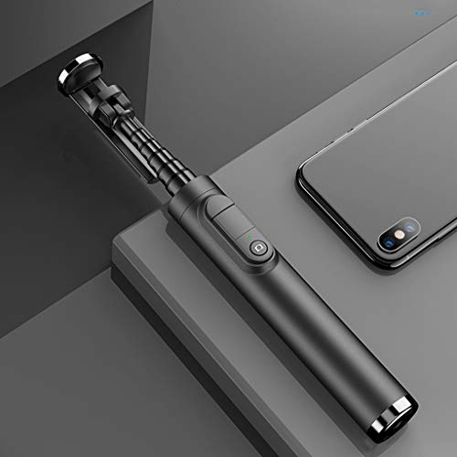 Mini selfie bâton trépied extensible avec télécommande sans fil intégrée pour smartphone