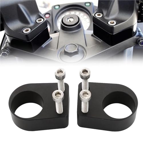 Support de guidon moto pour Kawasaki Ninja EX250 250R 300 rehaussé