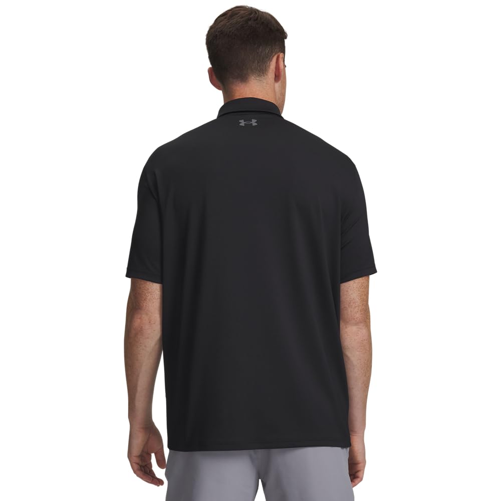 Under Armour Uomo Polo Matchplay, Black