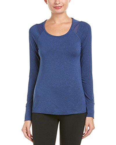 Maillot de yoga femme t-shirt de sport manches longues activewear pour layering