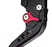 SunPower Short Brake Clutch Levers CNC Adjustable Aluminum for Yamaha FZ1 FAZER 06-15,FZ8 11-15,FZ6R 09-15,FZ6 FAZER 04-10,XSR 700/900 ABS 16-17,MT-07 14-17,MT09/SR/FZ9 14-17,XJR Diversion SPL077