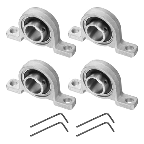 Roulement à billes KP005 de 25 mm en alliage de zinc pour support d'arbre de transmission