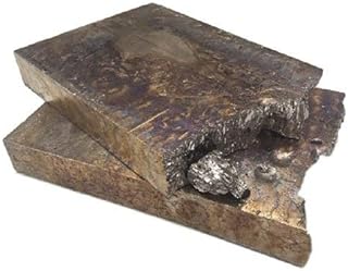 Bismuth Chunk (5 pounds | 99.99+% Pure) Raw Bismuth Metal | Great for Crystal Making