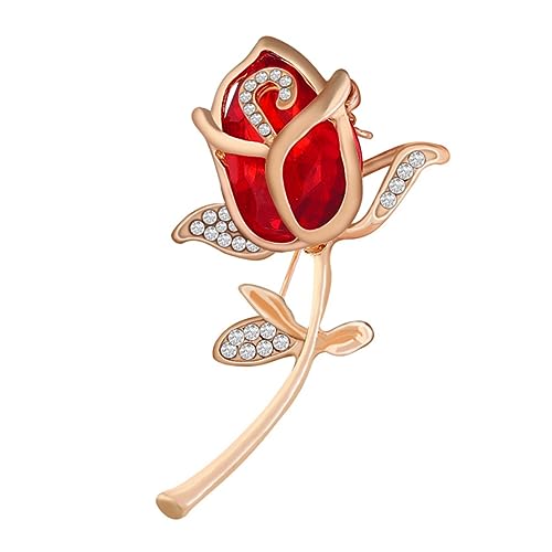 Belle Fleur en métal et verre pour robe de femme stylée
