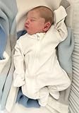 antike puppenwagen garnitur 🎀【Größe】: Dieses Baby Puppe ist 19 Zoll lang von Kopf bis Fuß, Gewicht etwa 2,2 lbs, sie hat einen weichen Körper für ein echtes Baby Gefühl. Kinder können sie überall hin mitnehmen.
