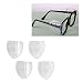 Ximimark 2Pairs Myopic Glasses Protective Covers Goggles Side Protective Sheet Side Shields Flap Side Anti-Sand Splash