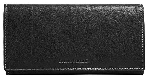 bruno banani große Geldbörse im Querformat Echt Leder Damen | | 020654