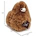 Inkari Alpaca Stuffed Animal I 6 inch I Made of Real Alpaca Wool – Super Cute Alpaca Plush Toy (Mini-Hazelnut)