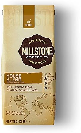 Millstone House Blend - Medium Roast - Pack of 2 (10oz Each Bag)