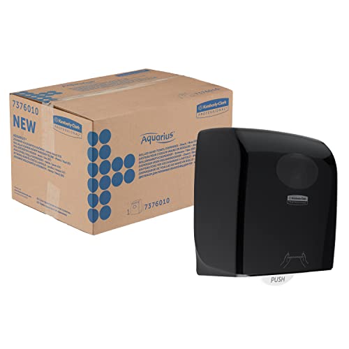 Preisvergleich Produktbild Aquarius, 7376, Rollenhandtuchspender, Schwarz, 1 x 1 Spender