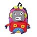 Moda robot maluch torba dzieci plecak szkolny mały kreskówka zwierzę urocze plecaki plecak torebka dla kobiet skórzana torba na laptopa plecak Combo zestaw zastawy stołowej, Czerwony, Rozmiar uniwersalny
