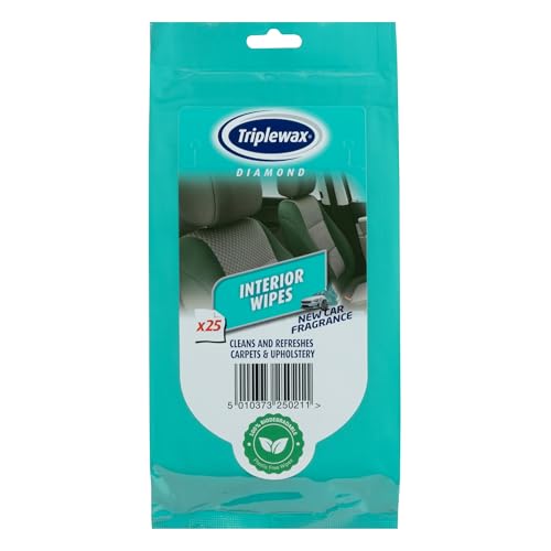 Triplewax Interior Wipes – Quick Cleaning for Dashboards, Trim & Vinyl Surfaces