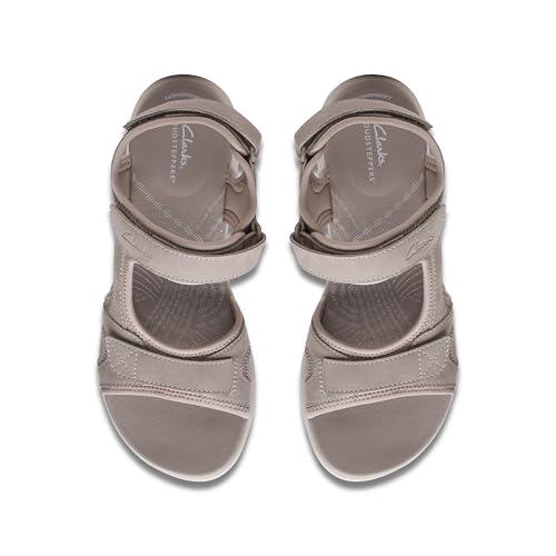 Image of Clarks Women's Mira Bay Flat Sandal | Casual Sandals