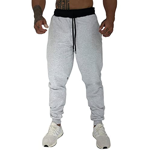 Kit 3 Calças Masculina Moletom MXD Conceito Slim Jogger Casual Cores Tradicionais Academia Lazer Tre