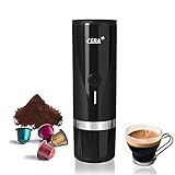 CERA+ Portable Espresso Maker Non-Heating Version Electric Coffee Machine Compatible Ground Coffee...