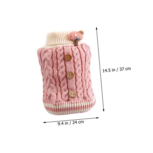 Balacoo 4 Pcs Colete De Algodão Para Cachorro Jaquetas De Cachorro De Inverno Suéteres Para Cães Peq